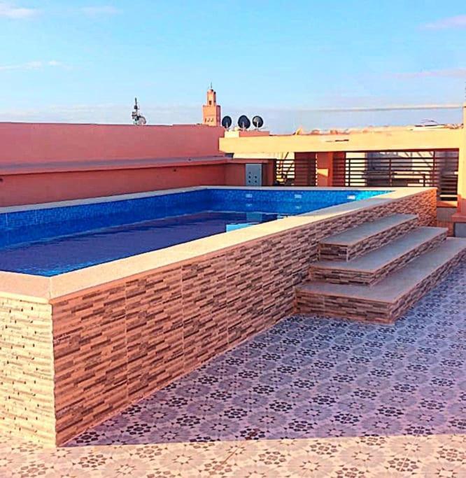 Hypercentre, Cosy, 2 Piscines, Sauna, Hammam Apartamento Marrakesh